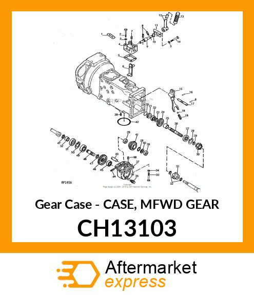 Gear Case - CASE, MFWD GEAR CH13103