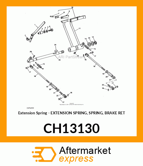 Extension Spring CH13130