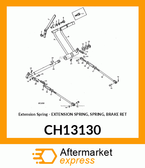 Extension Spring CH13130