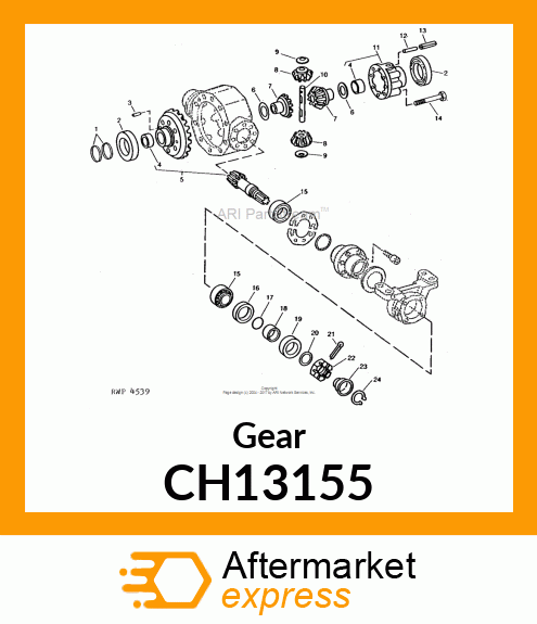 Gear CH13155