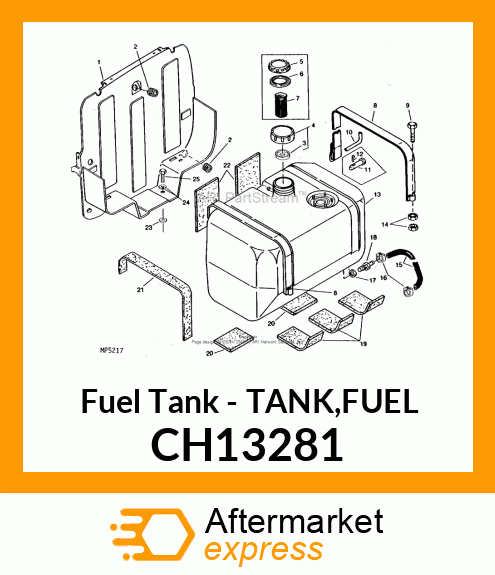 Fuel Tank - TANK,FUEL CH13281