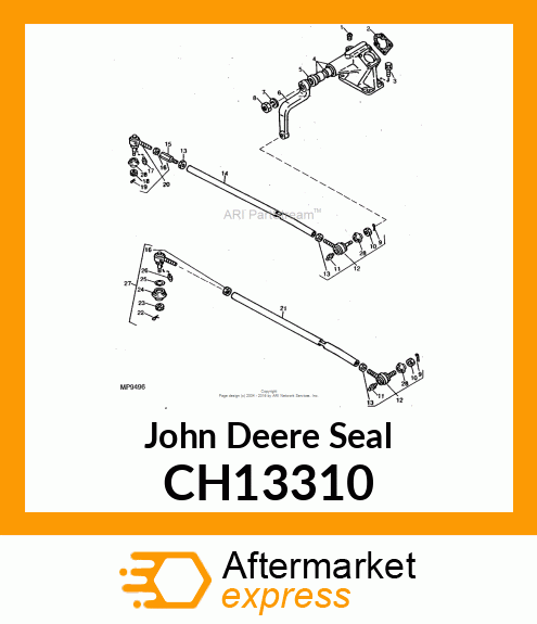 SEAL, SECTOR SHAFT CH13310