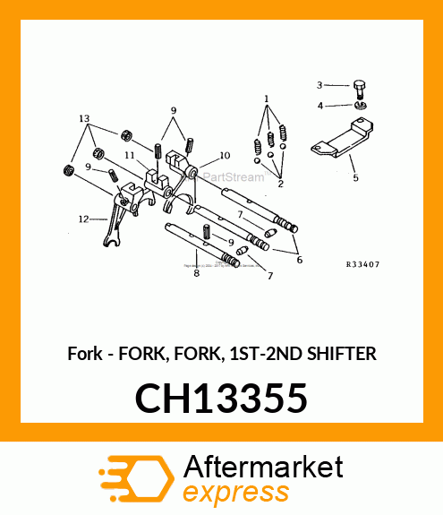 Fork - FORK, FORK, 1ST-2ND SHIFTER CH13355