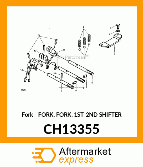 Fork - FORK, FORK, 1ST-2ND SHIFTER CH13355