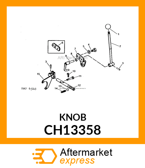 Knob CH13358