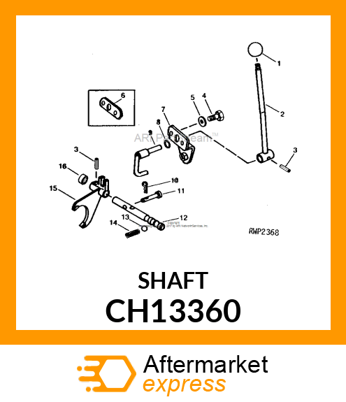 Shaft CH13360