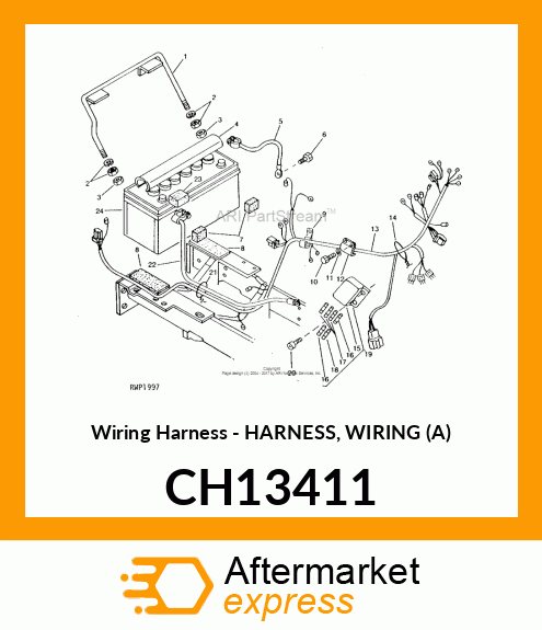 Wiring Harness - HARNESS, WIRING (A) CH13411