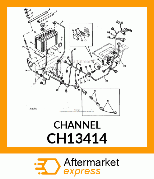 Molding CH13414