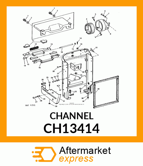 Molding CH13414