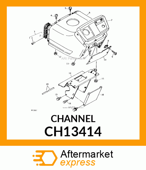 Molding CH13414