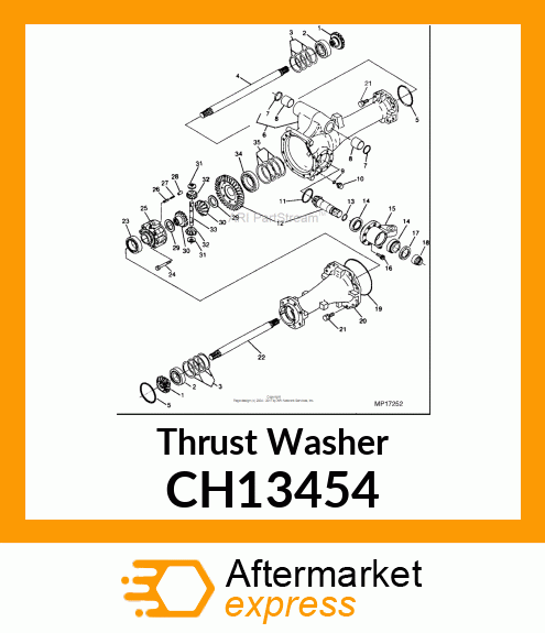 Thrust Washer CH13454