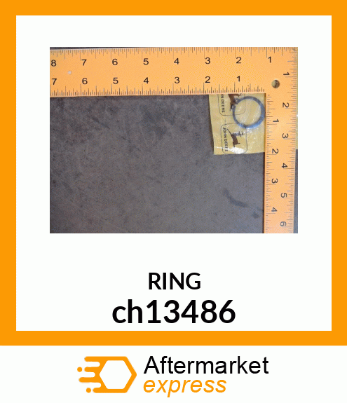 RING, EXTERNAL SNAP ch13486