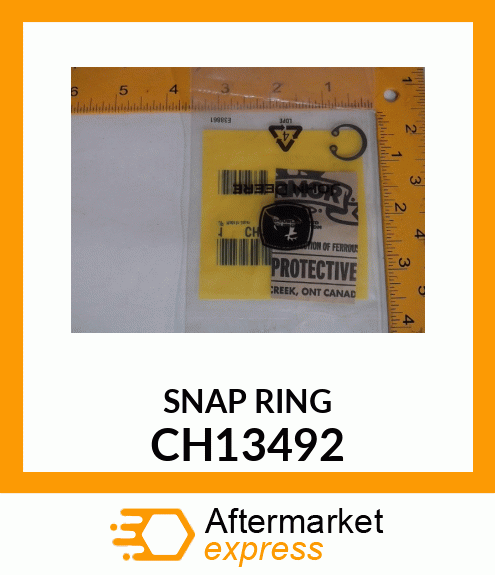 SNAP RING, RING, RETAINING CH13492