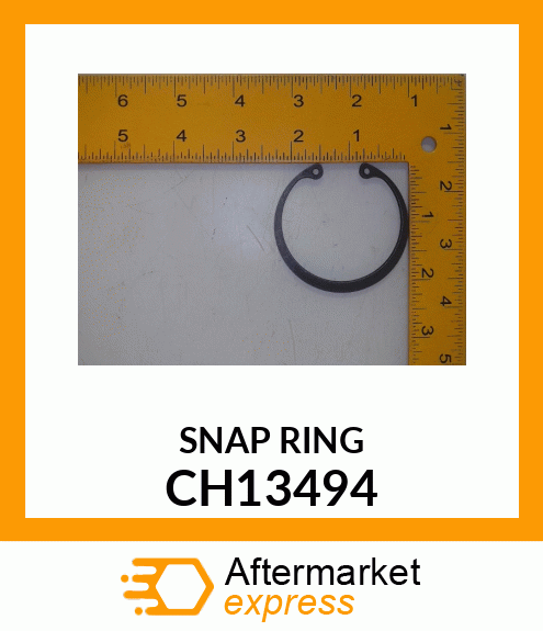 SNAP RING, RING, RETAINING CH13494