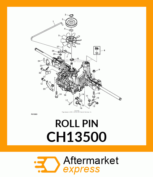 PIN, ROLL CH13500