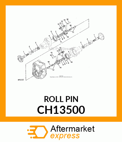 PIN, ROLL CH13500