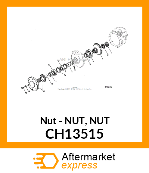 Nut CH13515