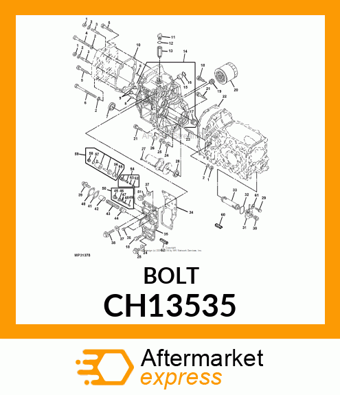 BOLT CH13535