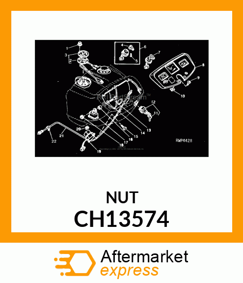 Nut CH13574