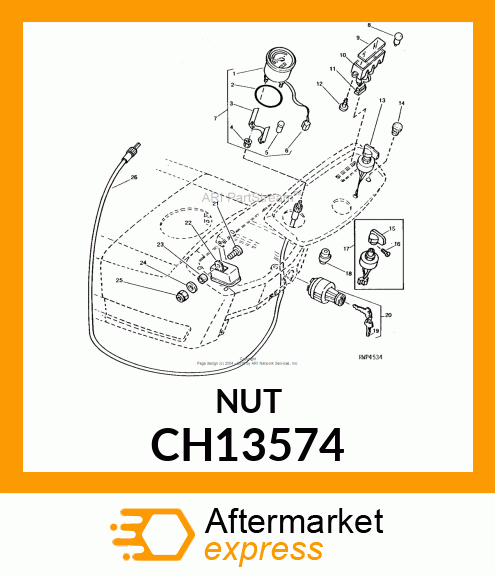 Nut CH13574