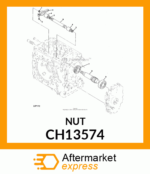 Nut CH13574