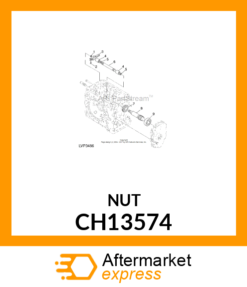 Nut CH13574