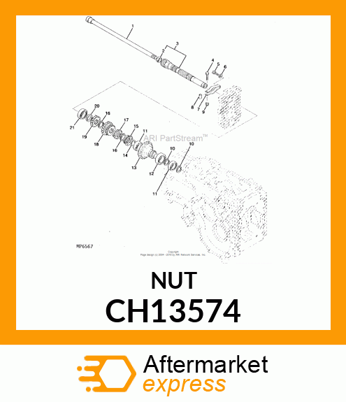 Nut CH13574