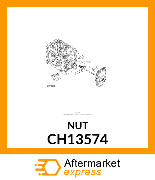 Nut CH13574