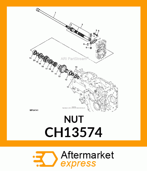 Nut CH13574