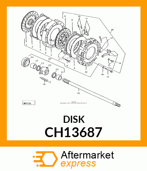 Disk Spring CH13687