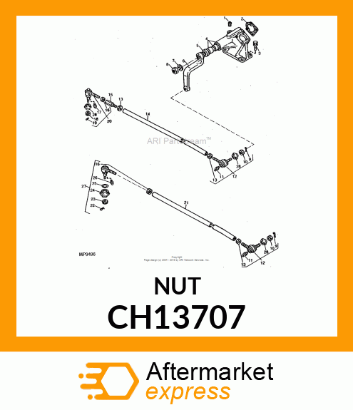 Nut CH13707