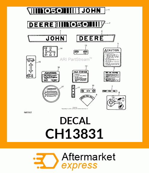 Label - LABEL, POSITION DRAFT SWITCHING CH13831