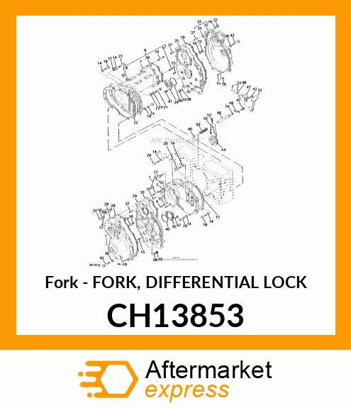 Fork - FORK, DIFFERENTIAL LOCK CH13853