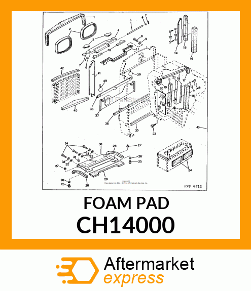 Pad CH14000