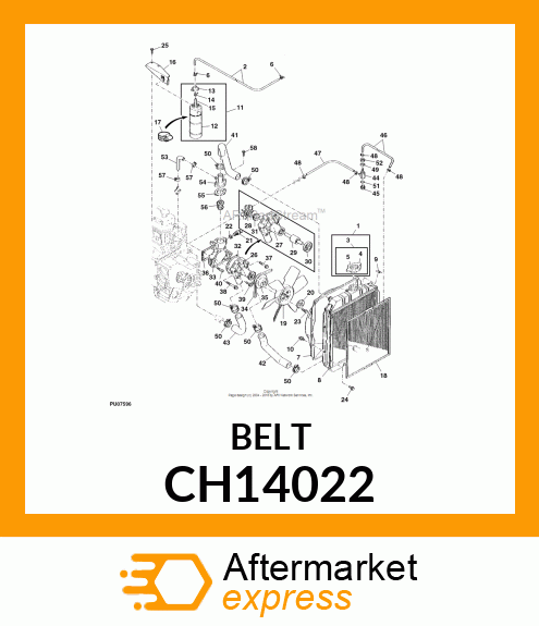 V-Belt CH14022
