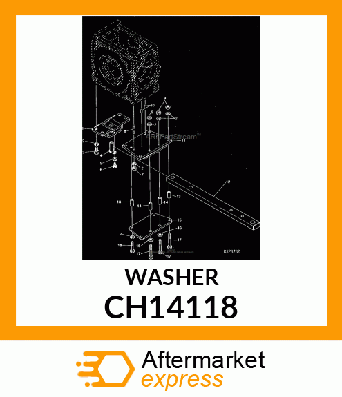 WASHER, LOCK 14 CH14118