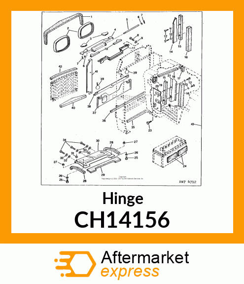 Hinge CH14156