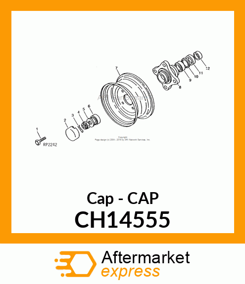 Cap - CAP CH14555