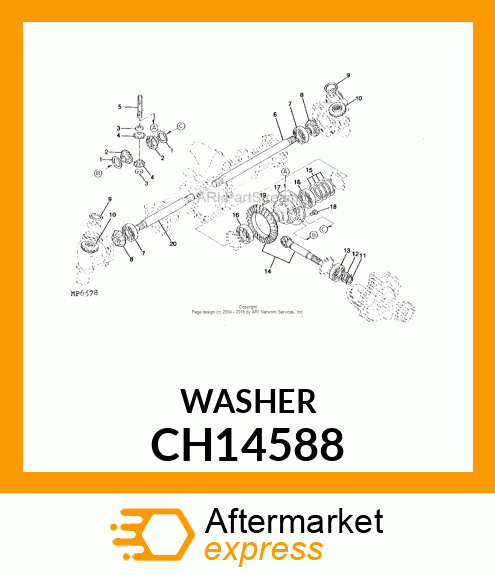 Washer CH14588