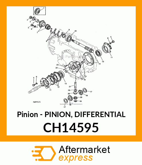 Pinion Differential CH14595