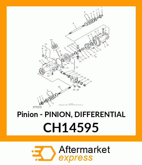 Pinion Differential CH14595