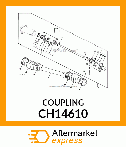 Coupling - COUPLING,COMP CH14610