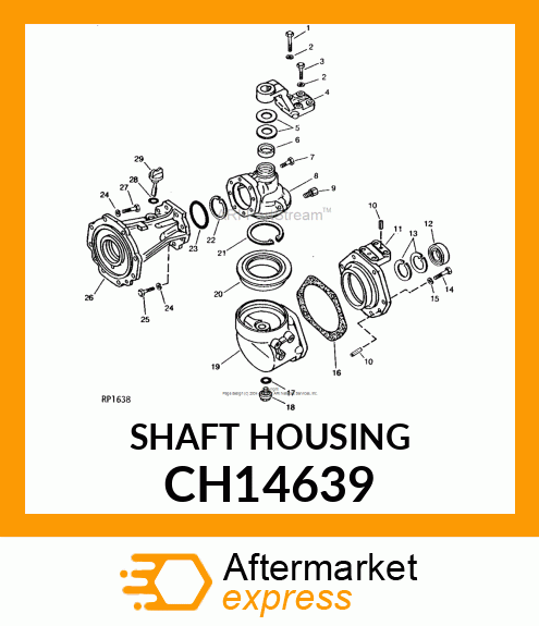 Housing Front Rh CH14639