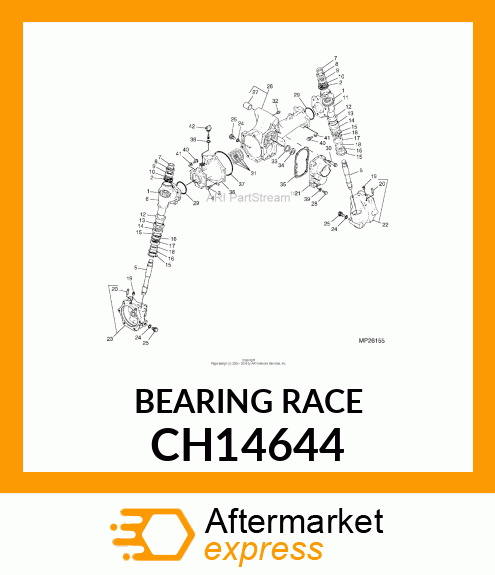 BEARING RACE, RACE,INNER CH14644