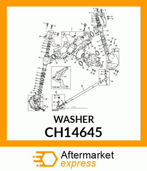 Washer CH14645