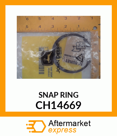 SNAP RING, RING,RETAINING CH14669