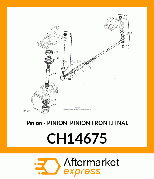 Pinion CH14675