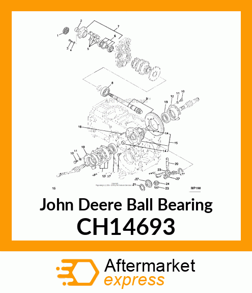 BEARING,BALL CH14693