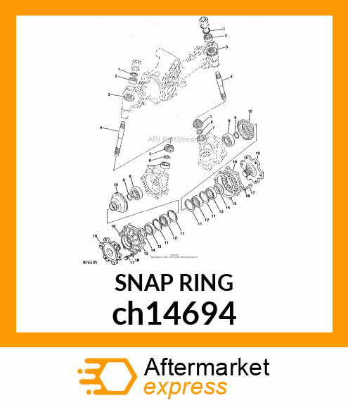 RING, INTERNAL SNAP ch14694