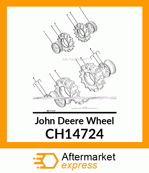 WHEEL,5JA CH14724